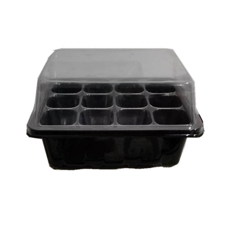 5 PZ Vassoio per Piantine Piastra per Germogli 12 Fori Vasi per vivai Coperchi per Vassoi Scatola per Giardinaggio Bonsai Mini Piastra per vivai a effetto serra, 12 Holes, 5pcs 12 Holes