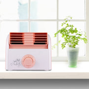 30W Mini Silent Bladeless Turbine Table Fan for Dormitory/Bedroom/Living Room/Office, 3 Kinds Speed ​​Mode, AC 220V