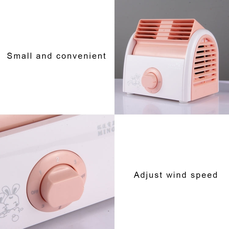 30W Mini Silent Bladeless Turbine Table Fan for Dormitory/Bedroom/Living Room/Office, 3 Kinds Speed ​​Mode, AC 220V