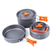 Hewolf 1692 Stoviglie da campeggio all'aperto Pentole Set di pentole per 2-3 persone, HW-K1692 For 2-3 Person