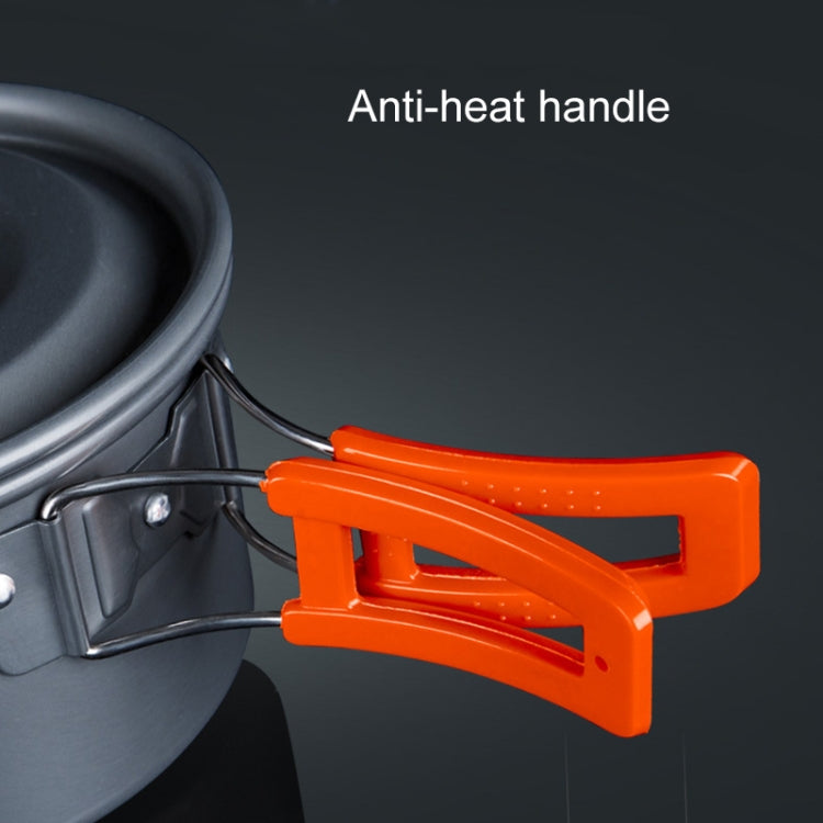 Hewolf 1692 Stoviglie da campeggio all'aperto Pentole Set di pentole per 2-3 persone, HW-K1692 For 2-3 Person