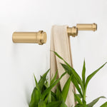 Gancio per appendere la chiave per appendere la chiave creativa in ottone, dimensioni: 4,5x1,5 cm, 4.5x1.5cm