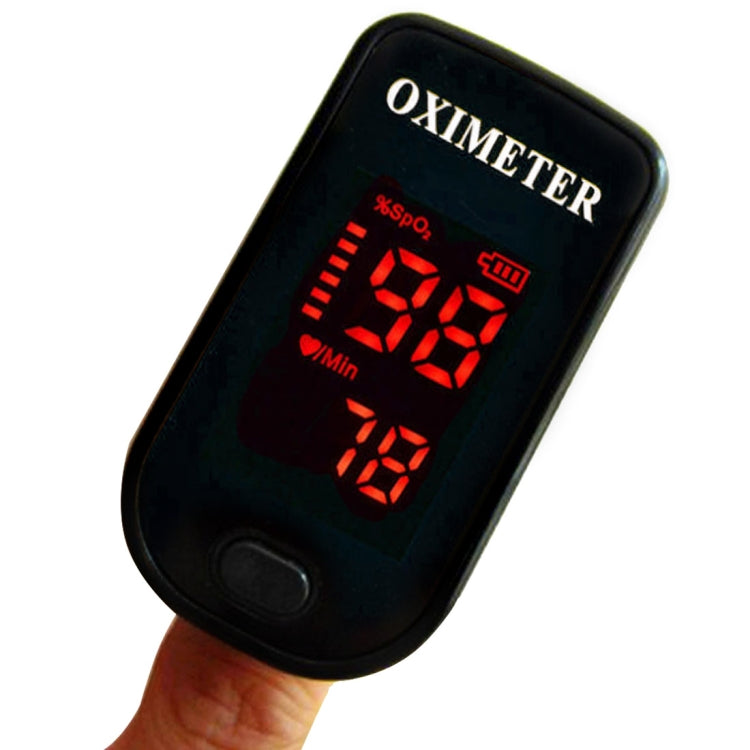 Pulsossimetro da dito portatile con display LED