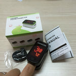 Pulsossimetro da dito portatile con display LED