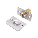 1 paio di perline per porta invisibili in acciaio inossidabile 107, perline a molla, perline speciali con chiusura a perline, 107 Copper + stainless Steel Panel