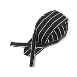 Berretto da lavoro per cameriere da chef unisex stile semplice, cappello da pirata, berretto da turbante, Turban Cap 2, Turban Cap Red, Turban Cap Black, Turban Cap stripe, Turban Cap1