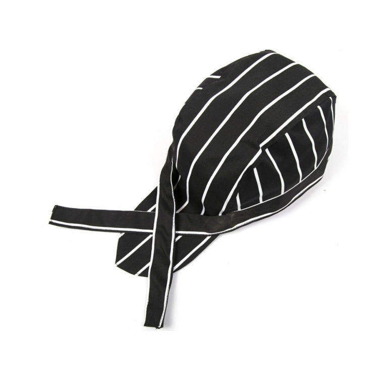 Berretto da lavoro per cameriere da chef unisex stile semplice, cappello da pirata, berretto da turbante, Turban Cap 2, Turban Cap Red, Turban Cap Black, Turban Cap stripe, Turban Cap1