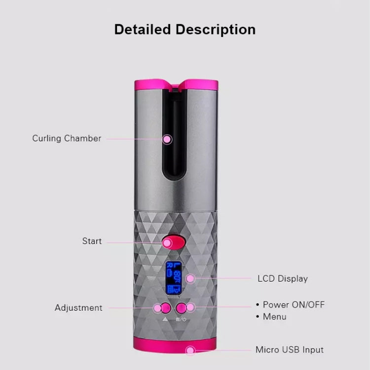 Arricciacapelli automatico portatile con ricarica USB
