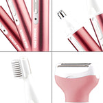 Set depilatore 3 in 1 corpo e sopracciglia 220V ricaricabile