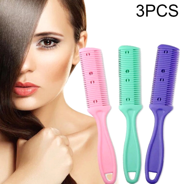 Kit 10 strumenti per taglio capelli e frangia con lama doppia fac