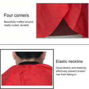Grembiule in tessuto rasato per colorazione dei capelli per adulti, in tessuto impermeabile, da 5 pezzi per parrucchieri, in consegna casuale