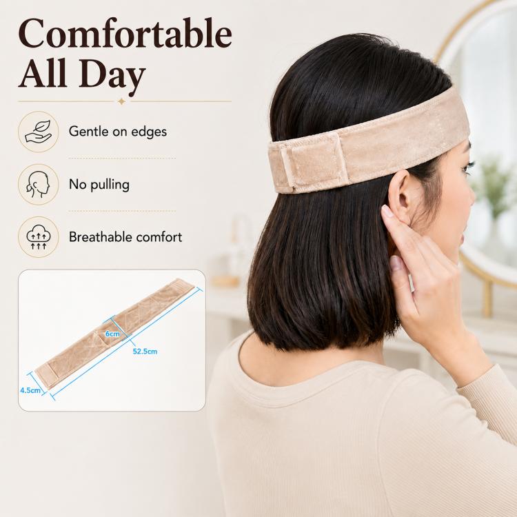 Fascia per capelli in velluto alla moda