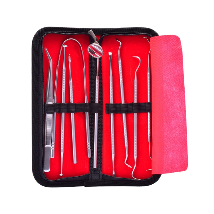 Set di strumenti per dentisti in acciaio inossidabile 9 in 1, 9 In 1