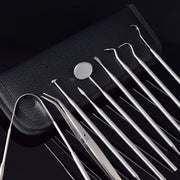 Set di strumenti per dentisti in acciaio inossidabile 9 in 1, 9 In 1