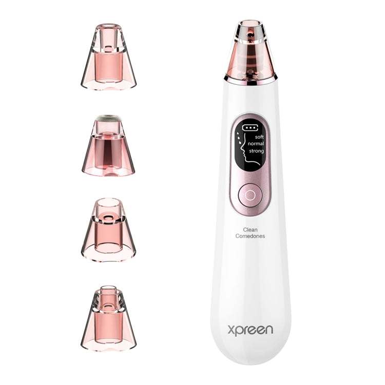 Xpreen Dispositivo pulizia pori viso ricaricabile con 4 sonde