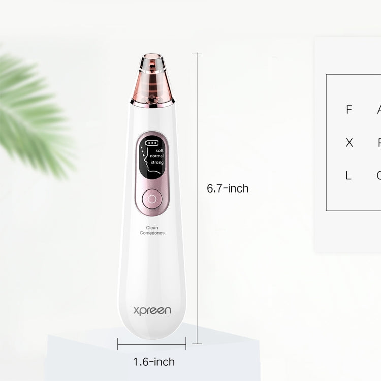 Xpreen Dispositivo pulizia pori viso ricaricabile con 4 sonde