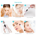 Xpreen Dispositivo pulizia pori viso ricaricabile con 4 sonde