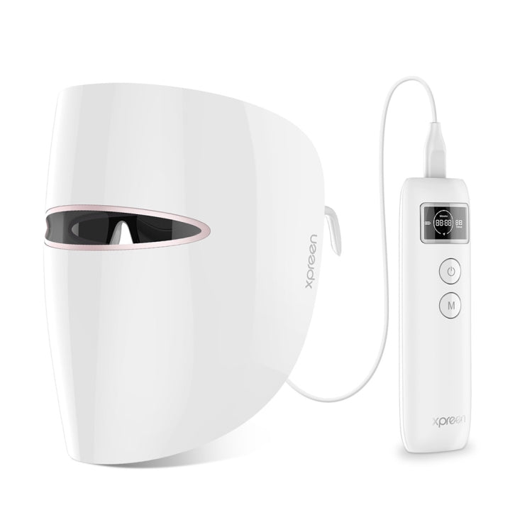 Xpreen Maschera viso terapia luce blu e rossa per acne