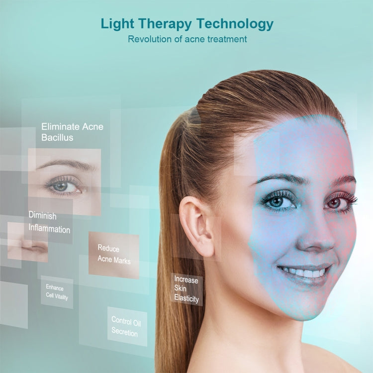 Xpreen Maschera viso terapia luce blu e rossa per acne