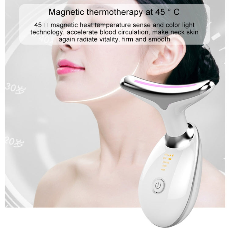 Strumento bellezza collo antirughe a luce LED