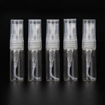 Bottiglie di profumo da 50 pezzi Bottiglie spray Bottiglie di profumo Bottiglie vuote, capacità: 2 ml (trasparente), 2ML (Transparent)
