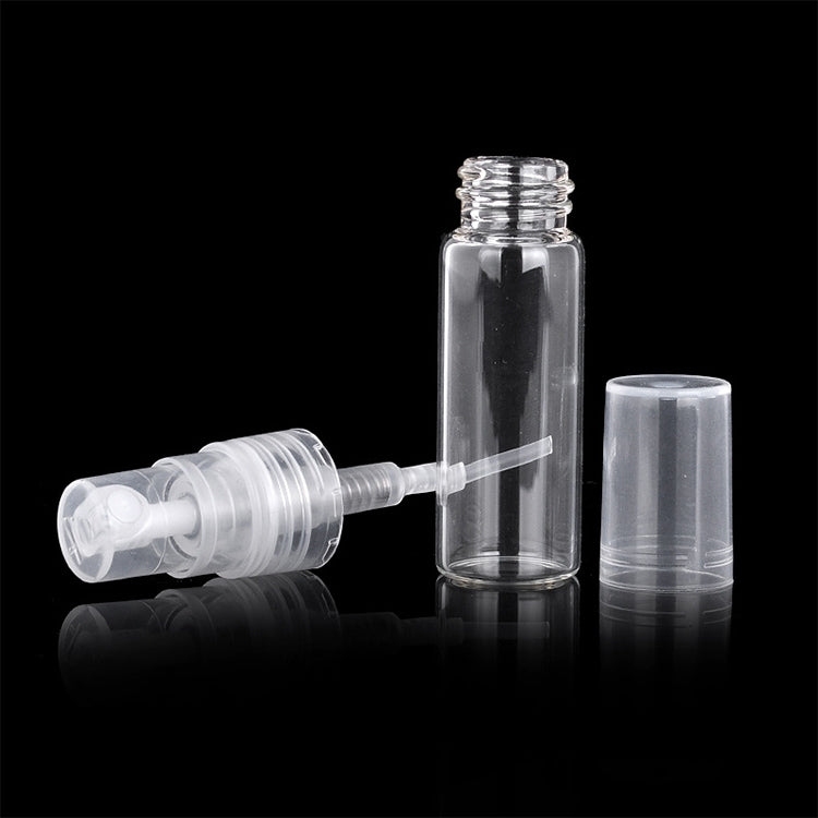 Bottiglie di profumo da 50 pezzi Bottiglie spray Bottiglie di profumo Bottiglie vuote, capacità: 5 ml (Trasparente), 5ML (Transparent)