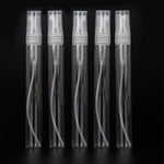 Bottiglie di profumo da 50 pezzi Bottiglie spray Bottiglie di profumo Bottiglie vuote, capacità: 10 ml (Trasparente), 10ML (Transparent)