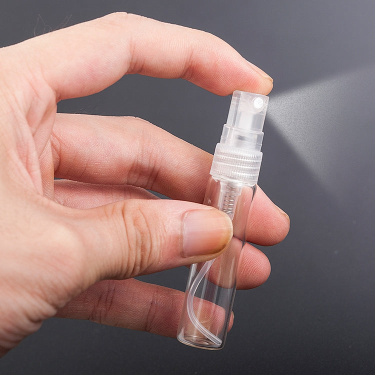 Bottiglie di profumo da 50 pezzi Bottiglie spray Bottiglie di profumo Bottiglie vuote, capacità: 10 ml (Trasparente), 10ML (Transparent)