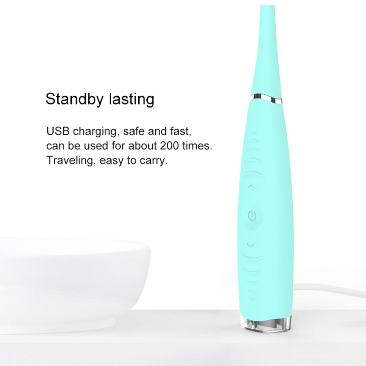 Lucidatore denti elettrico ricaricabile USB 5 velocità