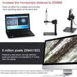 Microscopio digitale Supereyes B011 HD per riparazione telefoni