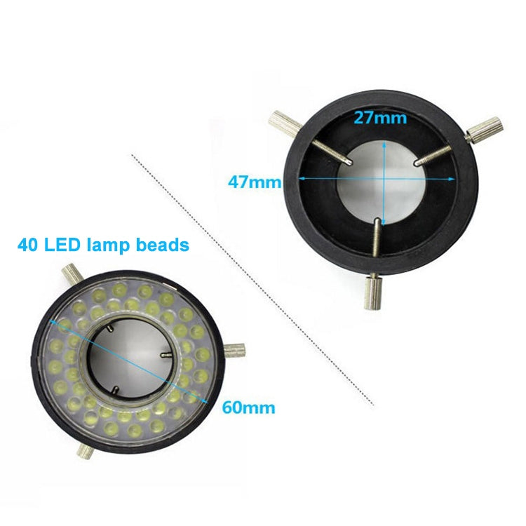 Luce anulare LED per microscopio elettronico Supereyes DB04 per HCB0990, DB04