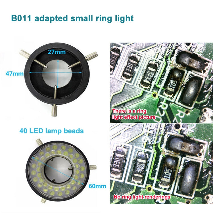 Supereyes DB04 Electronic Microscope LED Ring Light for HCB0990, DB04