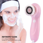 Spazzola elettrica viso 3 in 1 ricaricabile USB