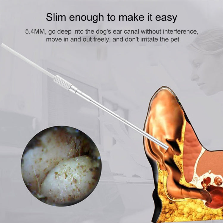 Endoscopio digitale impermeabile USB per animali 5,4 mm