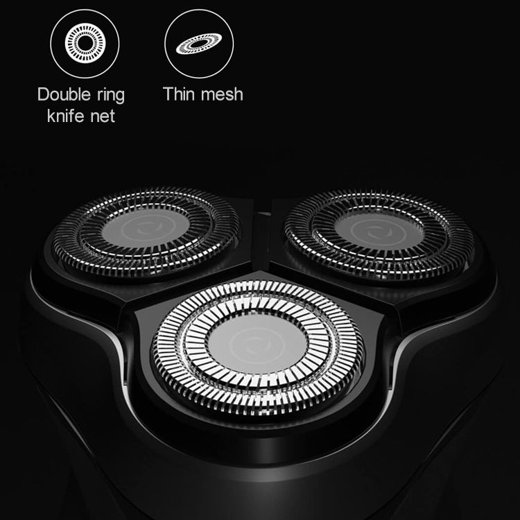 Rasoio elettrico ricaricabile Xiaomi triplo rotante