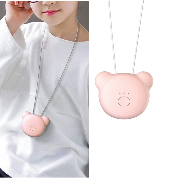 Purificatore d'aria per rimozione di ioni negativi di formaldeide PM2.5 con collo stile mini orso per bambini