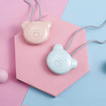 Purificatore d'aria per rimozione di ioni negativi di formaldeide PM2.5 con collo stile mini orso per bambini