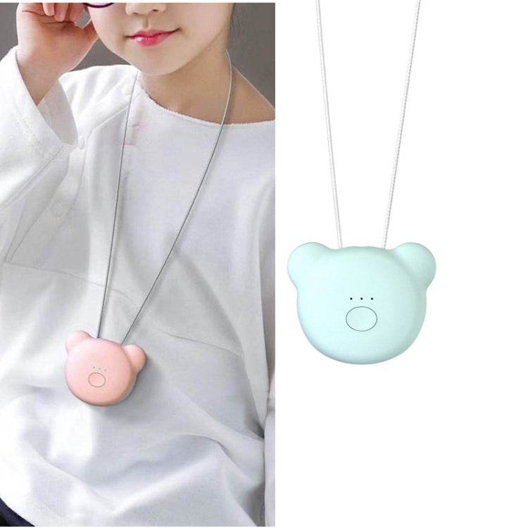 Purificatore d'aria per rimozione di ioni negativi di formaldeide PM2.5 con collo stile mini orso per bambini