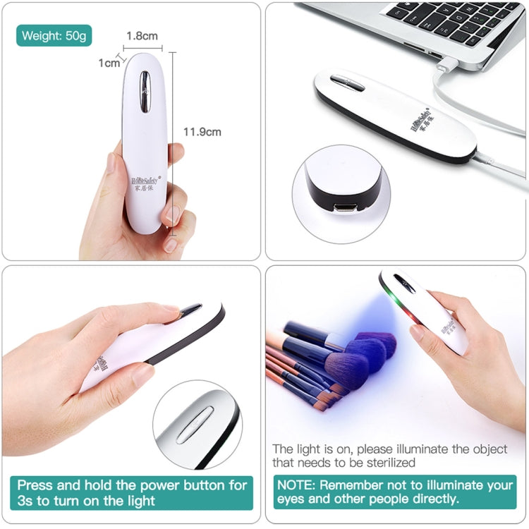 Lampada portatile per disinfezione con sterilizzatore a luce LED UVC, Disinfection Stick Lamp
