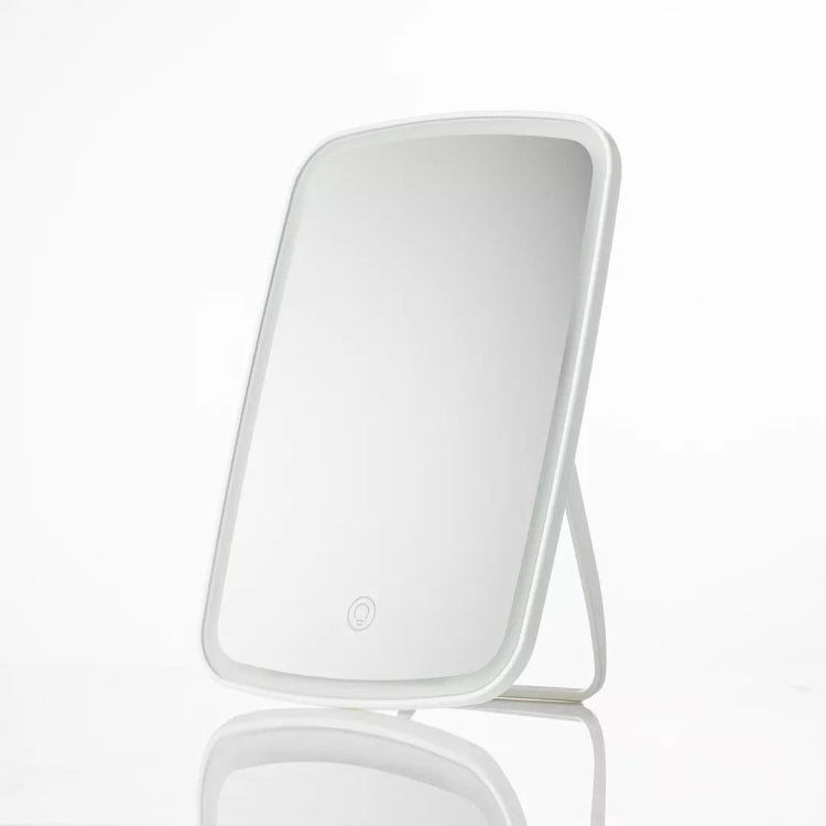 Specchio cosmetico LED da tavolo quadrato originale Xiaomi Youpin Jordan&Judy su un solo lato, Single Color Style