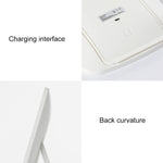 Specchio cosmetico LED da tavolo quadrato originale Xiaomi Youpin Jordan&Judy su un solo lato, Single Color Style