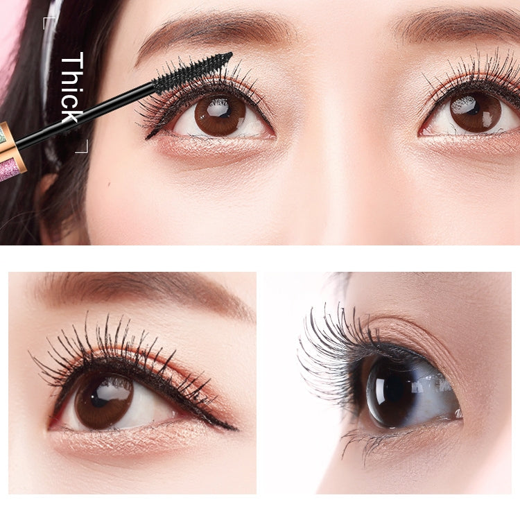 LEEZI 4D Prolong Eyelashes Mascara Thick Curling Cosmetici per trucco waterproof