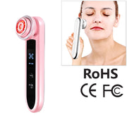 BLK-D919 Strumento RF Vibrazione facciale Massaggiatore di sollevamento compatto Strumento di bellezza a microcorrente