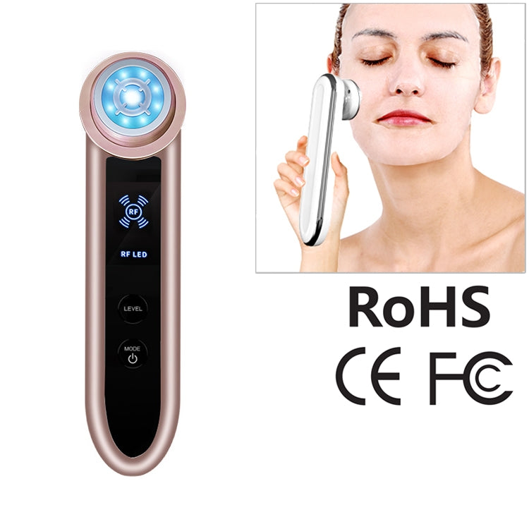 Massaggiatore facciale RF a microcorrente compatto