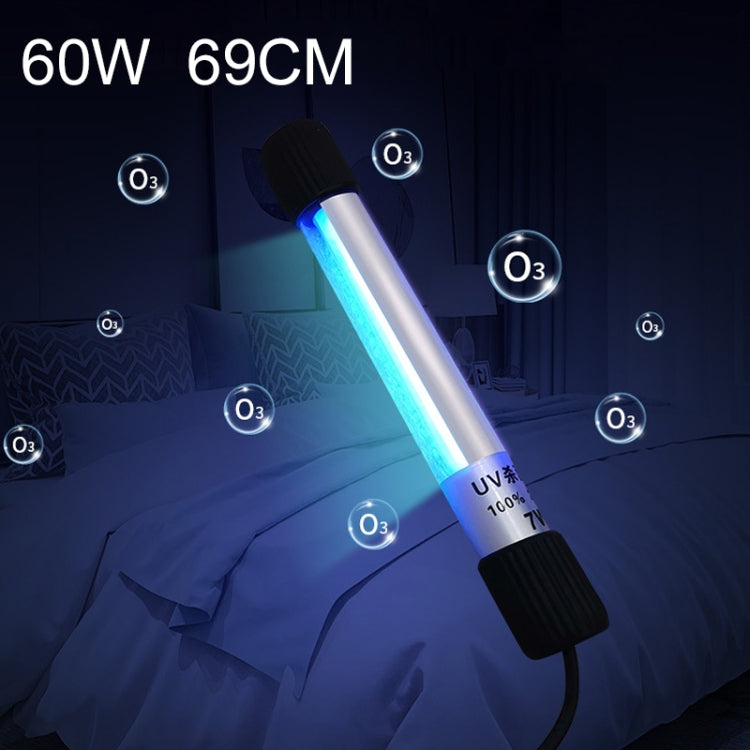 Striscia per lampada per sterilizzazione anti-virus portatile con luce forte e ozono da 60 W, lunghezza 69 cm, spina CN, 60W 69cm
