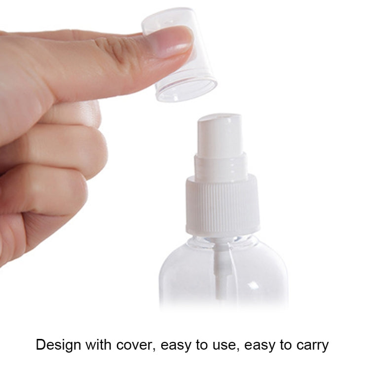 Contenitore spray trasparente in PET 100 ml
