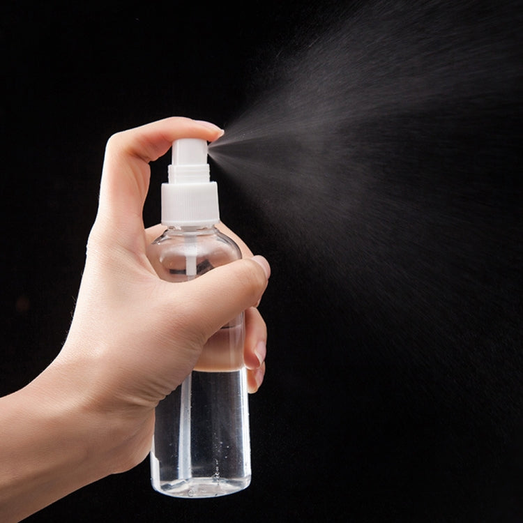 Contenitore spray trasparente in PET 100 ml