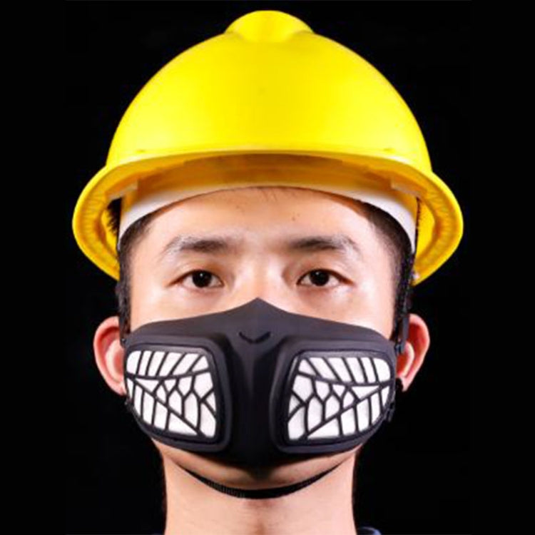 Maschera protettiva riutilizzabile in silicone PM2.5 KN95 Maschera respiratoria Filtro sostituibile Maschera anti-appannamento antivirus, Reusable PM2.5 KN95