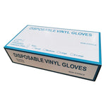 Guanti monouso in PVC trasparenti taglia L 100 pezzi