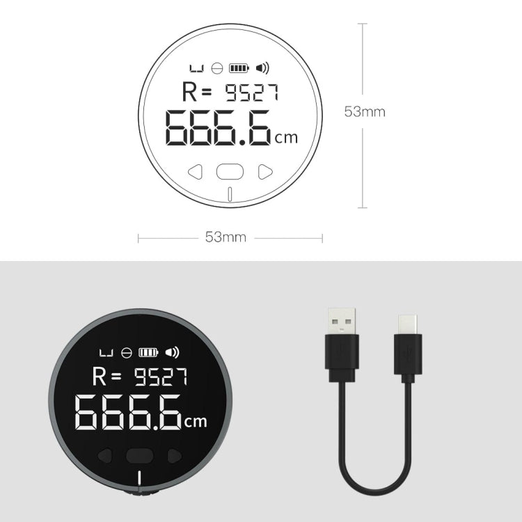 Righello digitale con schermo LCD per telemetro portatile originale Xiaomi Youpin Duka, Digital Ruler